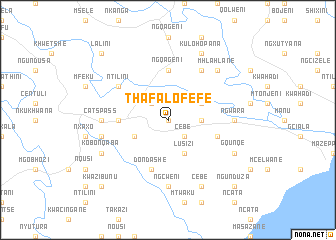 map of Thafa-Lofefe