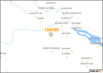 map of Thafar