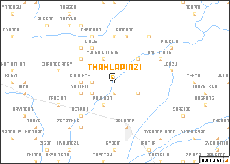 map of Thahlapinzi