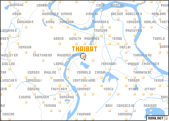 map of Thái Bạt