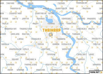 map of Thai Hà Ap