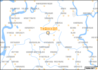 map of Thaikkon