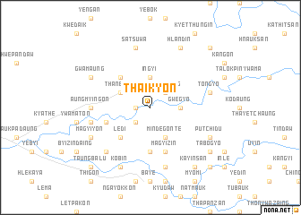 map of Thaikyon