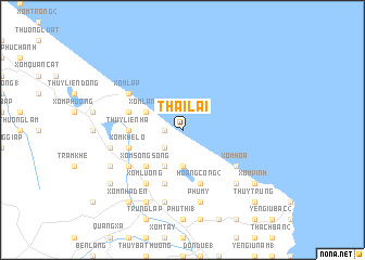 map of Thái Lai