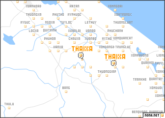 map of Thái Xá