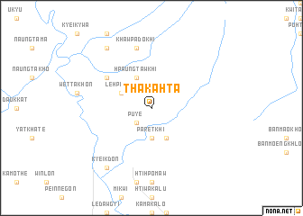 map of Thakahta