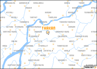 map of Thakan