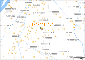 map of Thakarewāla