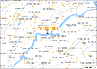 map of Thakkarke