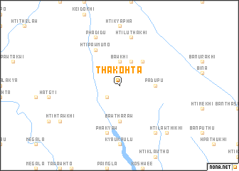 map of Thakohta