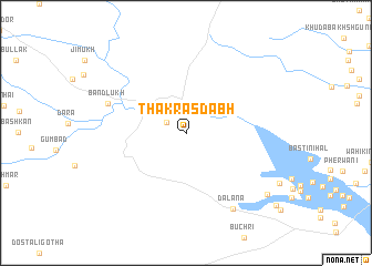 map of Thakras Dabh