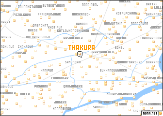 map of Thākura