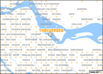 map of Thākurpāra