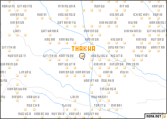 map of Thakwa