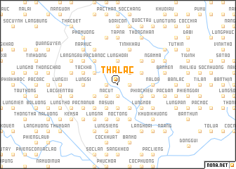 map of Thạ Lạc