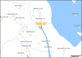 map of Thalat