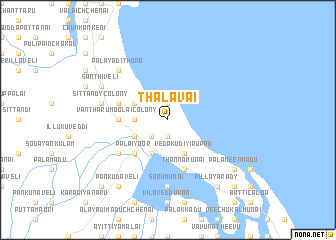 map of Thalavai