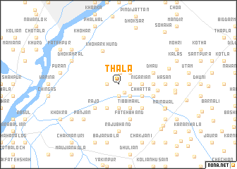 map of Thala