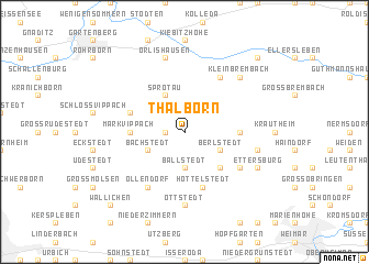 map of Thalborn