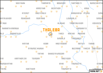 map of Thalèba