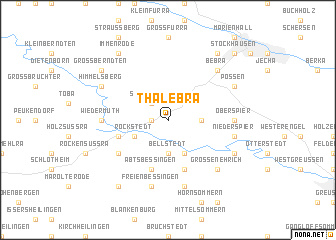 map of Thalebra