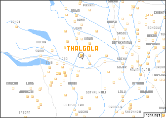 map of Thal Gola