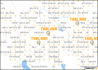 map of Thalham