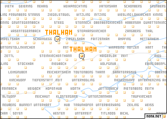 map of Thalham