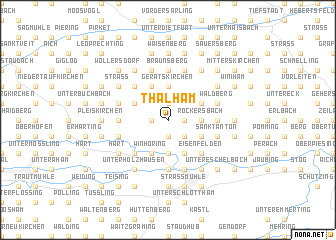 map of Thalham