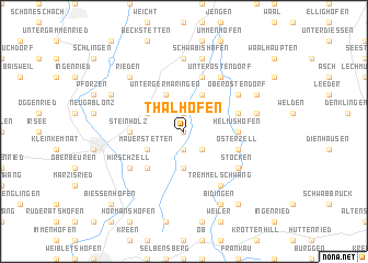 map of Thalhofen