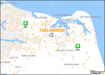 map of Thalia Manor