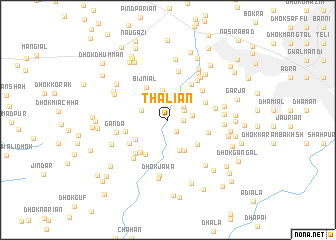 map of Thaliān