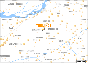 map of Thalikot