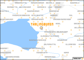 map of Thalingburen