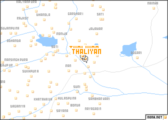 map of Thaliyān