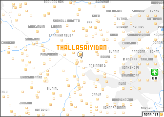 map of Thalla Saiyidān