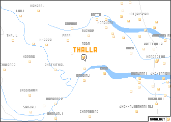 map of Thalla