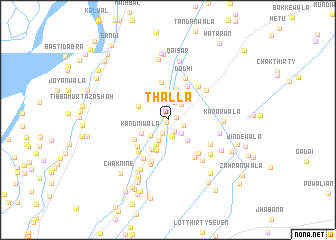 map of Thalla