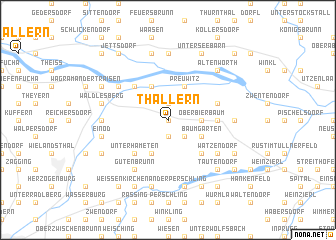 map of Thallern