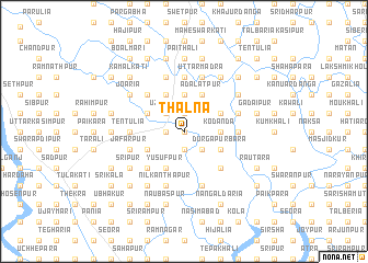 map of Thālna