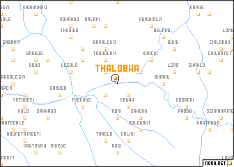 map of Thalobwa