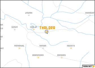 map of Thalora