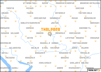 map of Thalpāra