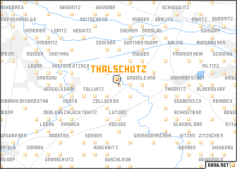map of Thalschütz