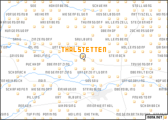 map of Thalstetten