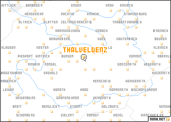 map of Thalveldenz