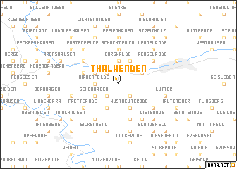 map of Thalwenden