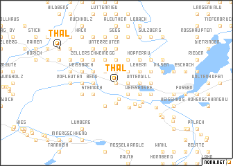 map of Thal