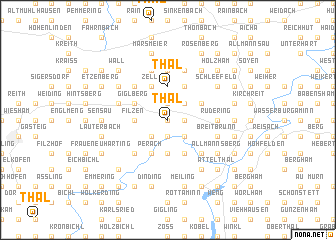 map of Thal