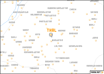 map of Thal